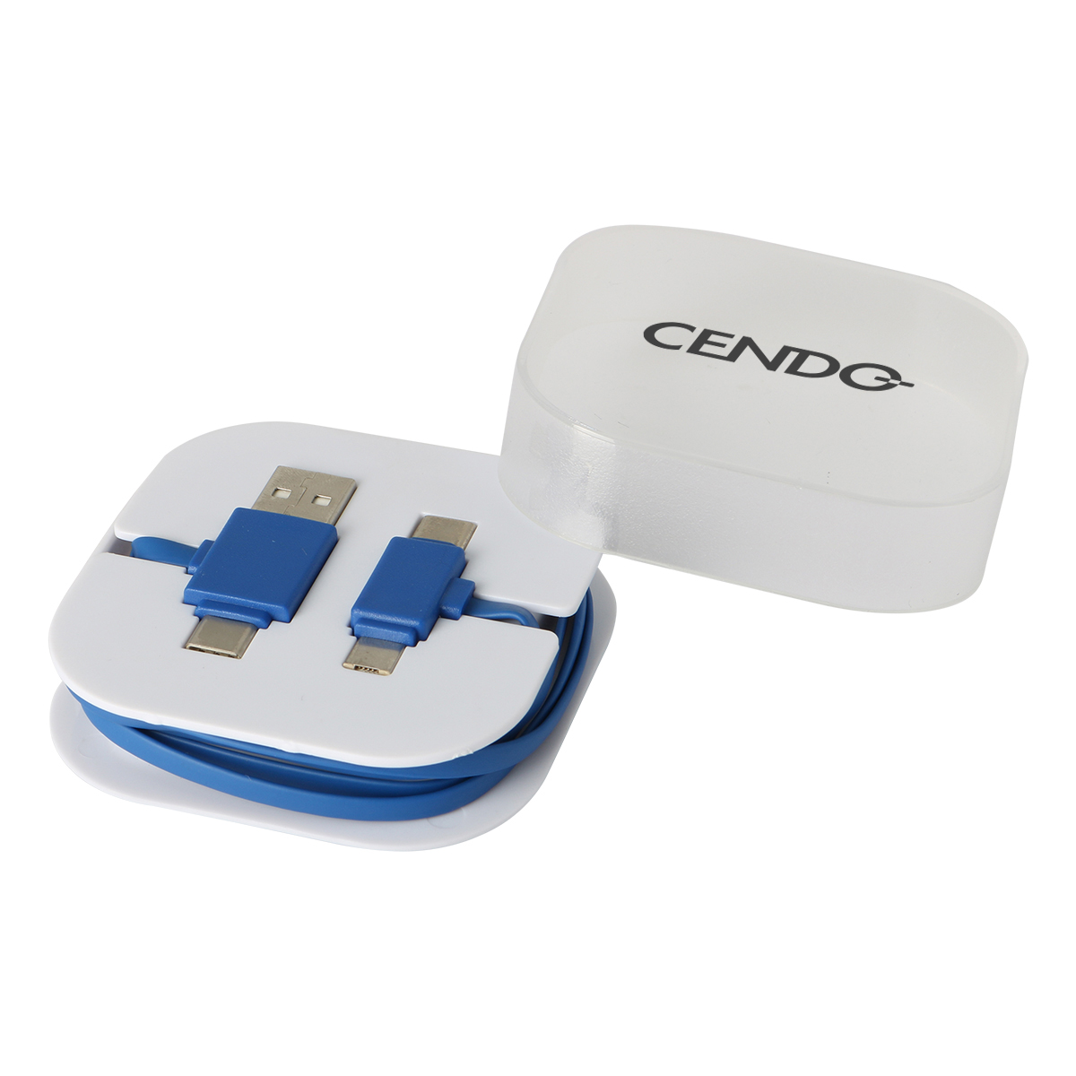 4-In-1 Multi-Connector Charging Cable: Micro/Type C To Type C/Lightning 1
