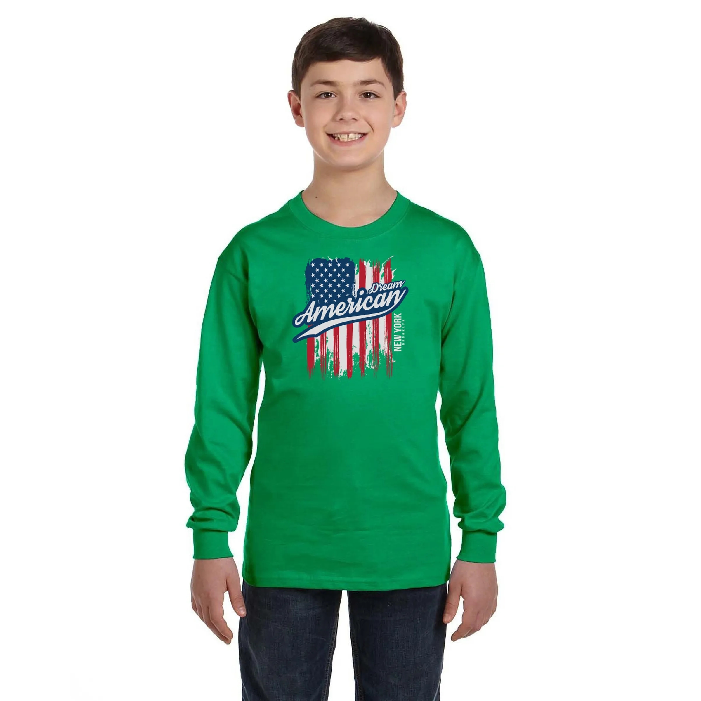 Gildan Heavy Cotton Youth Long Sleeve T-Shirt 5