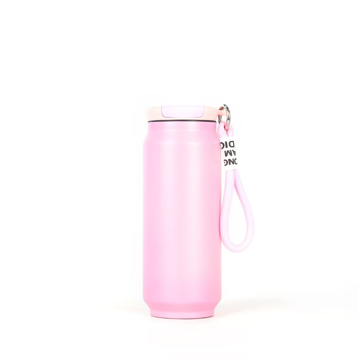 2026 Drink Can Style 17oz Insulated Water Bottle For Sport & Travel & Outdoor With Handle Strap 9
