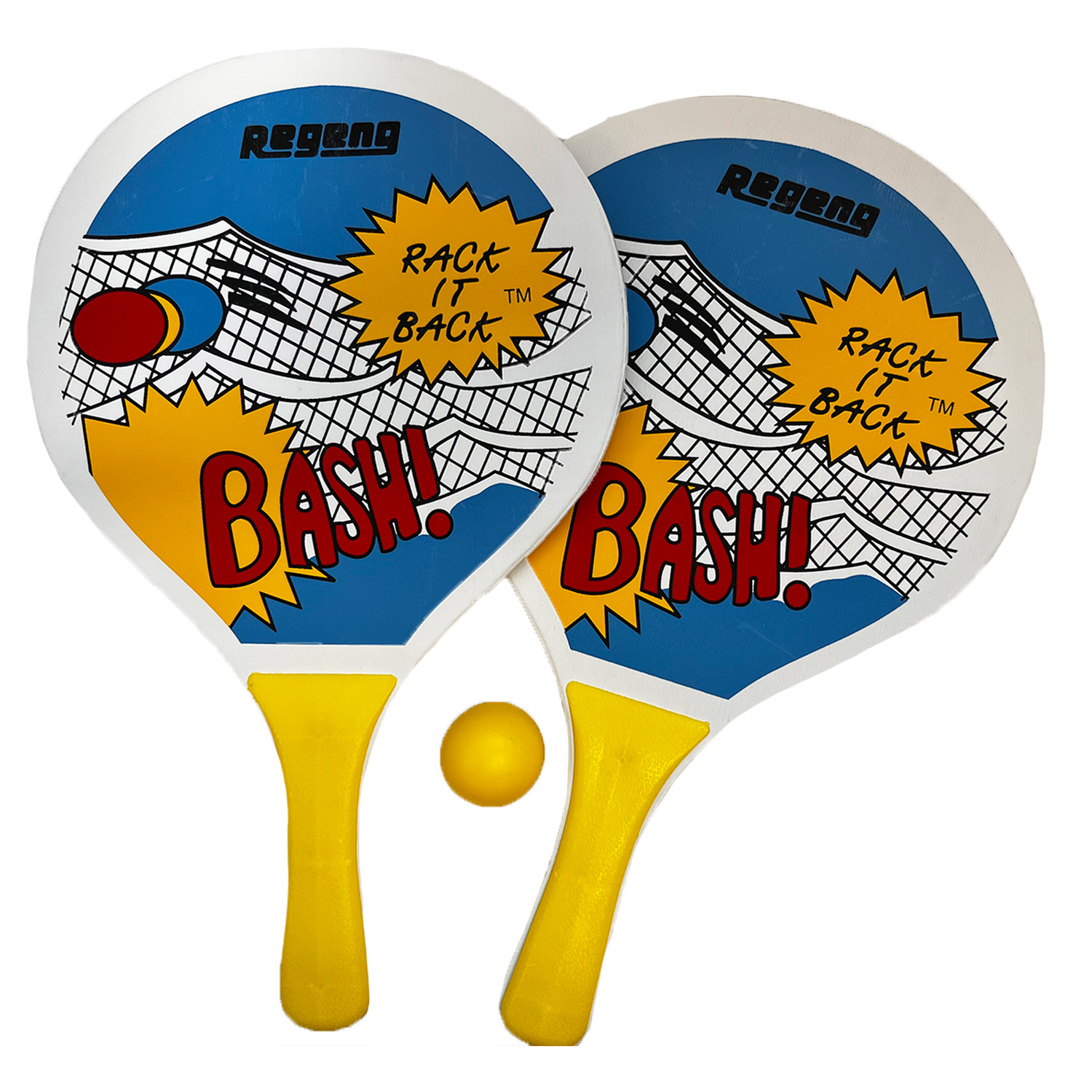 Paddle Ball Set - Full Color Imprint — view 1 of 5