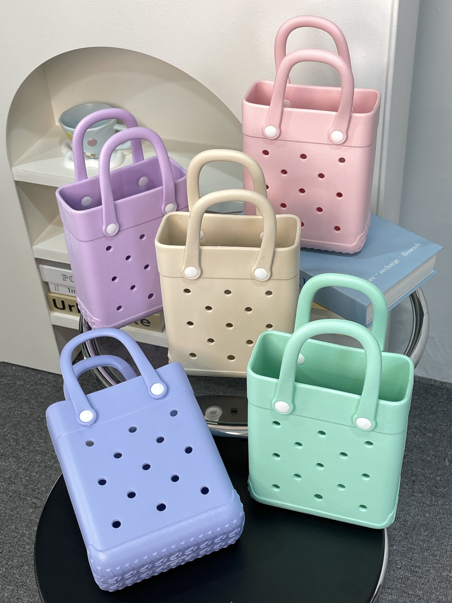 EVA Waterproof Mini Beach Tote 8