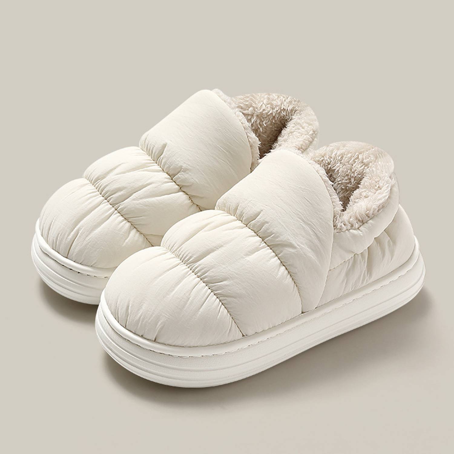 Waterproof cotton slippers 3