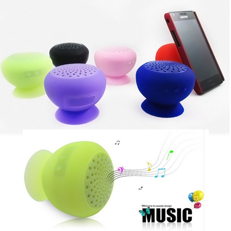 Silicone Mushroom Bluetooth Speaker 1