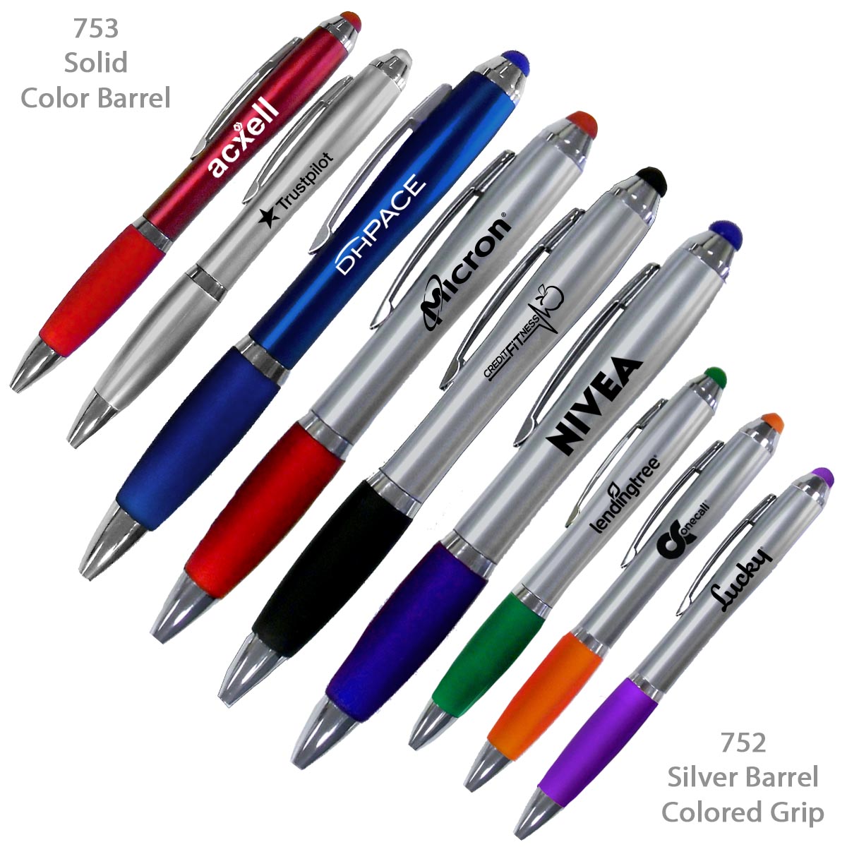 The Capriano Smart Phone Pen With Stylus & Comfort Grip 2