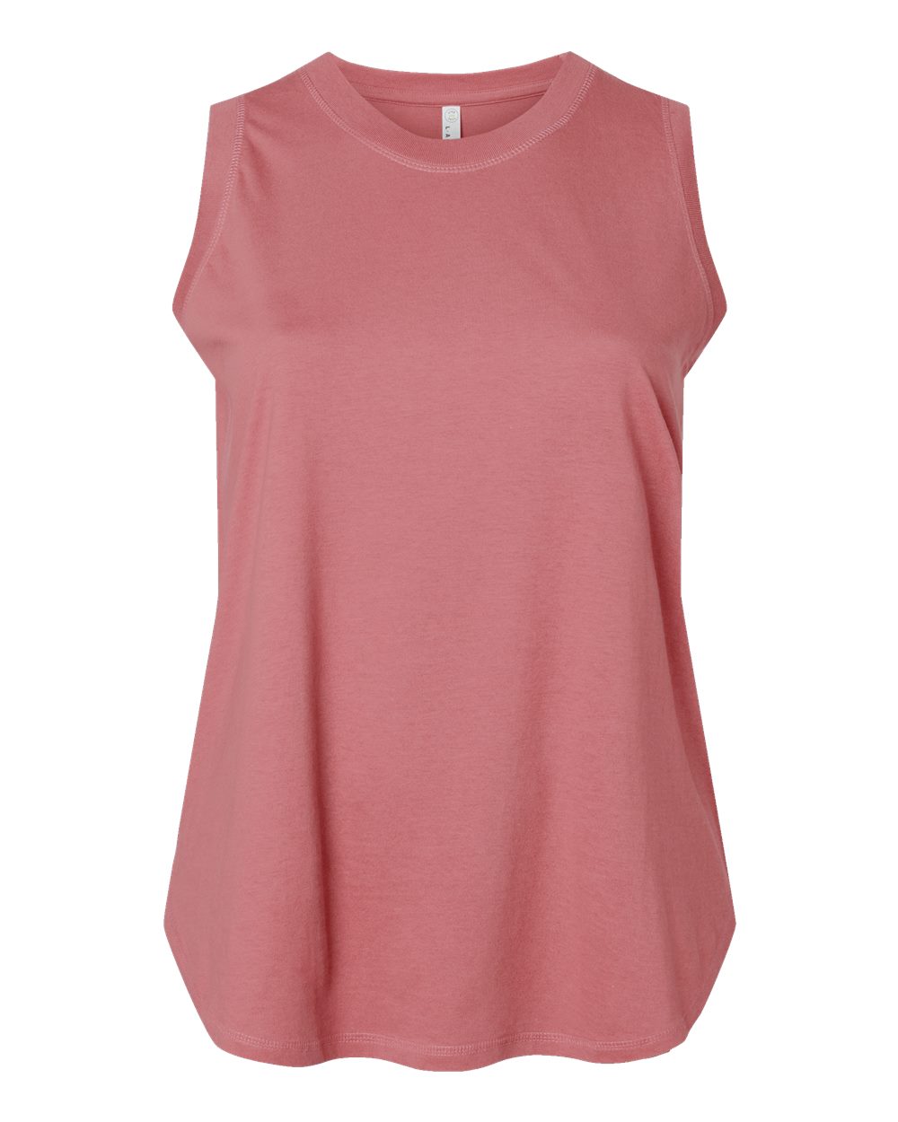 Women's Curvy Relaxed Fine Jersey Tank - 3892 25