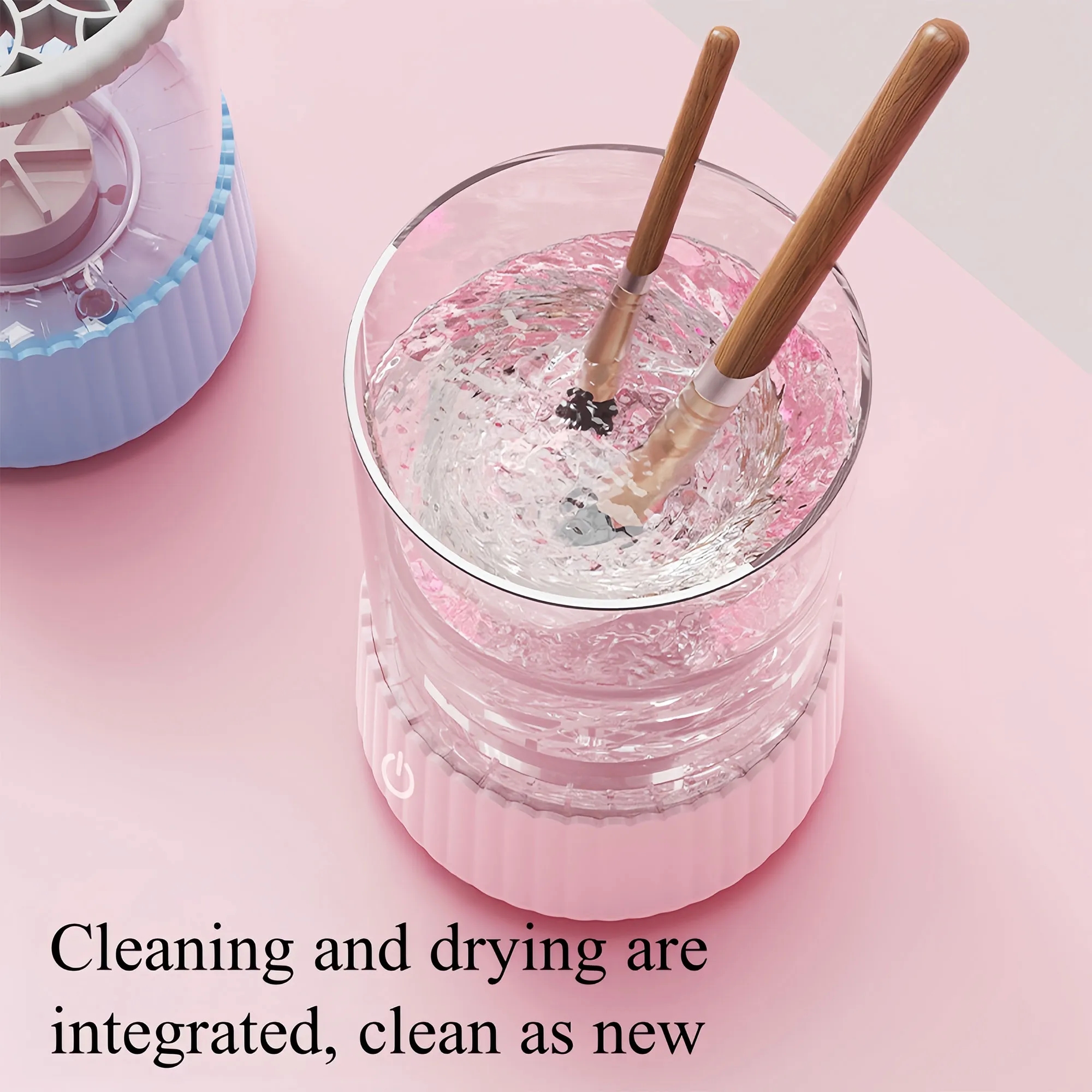 Portable Ultrasonic Makeup Brush Cleaner And Dryer 8