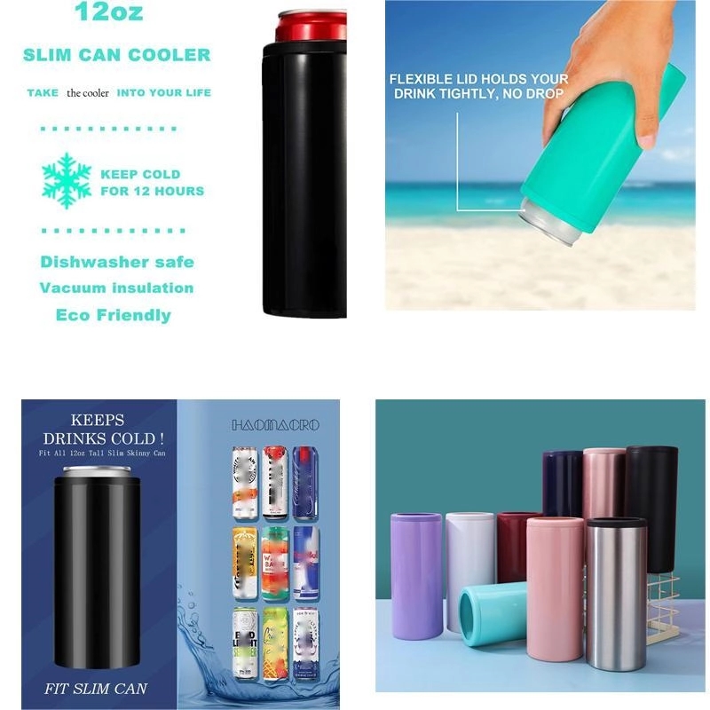 12oz Slim Can Cooler 2
