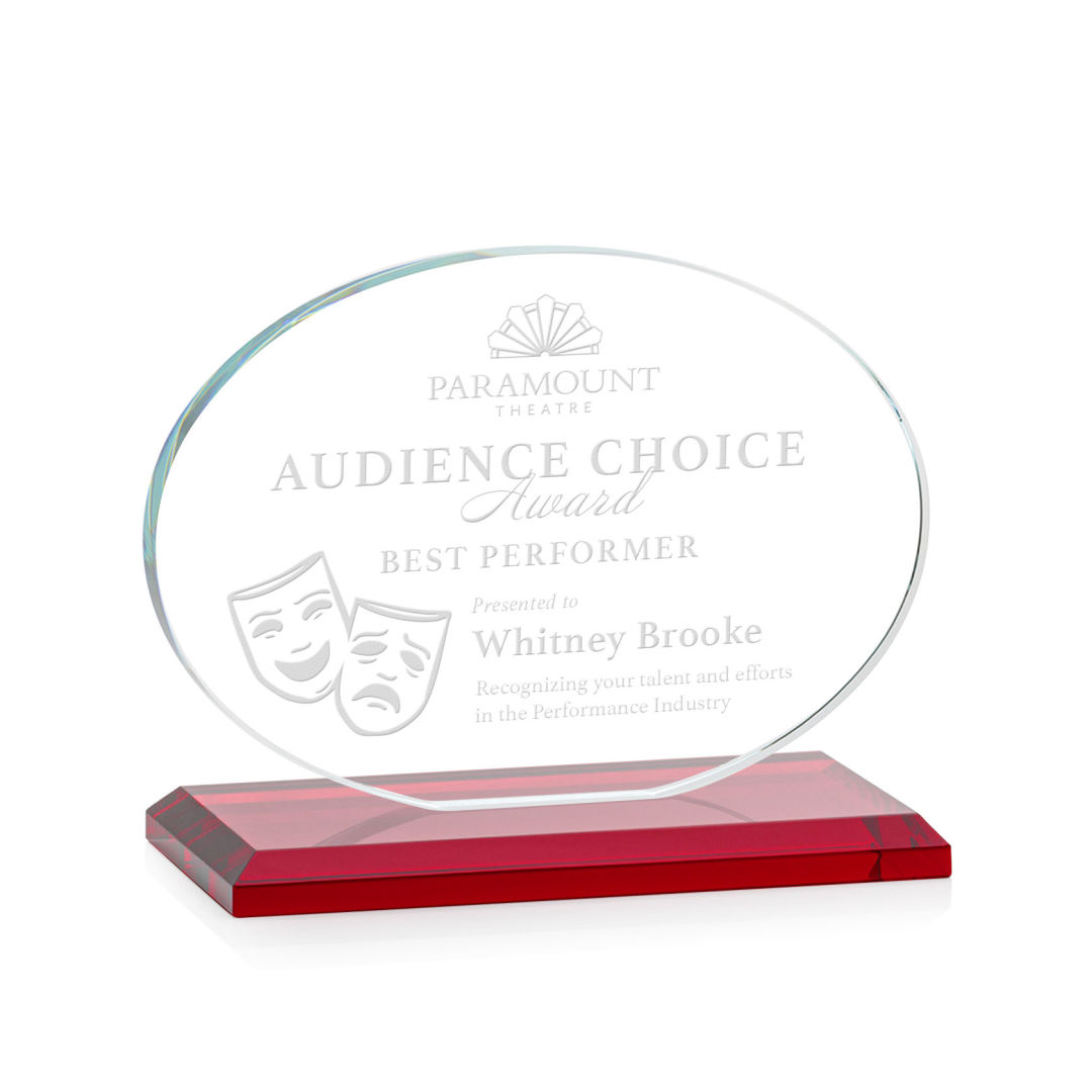 Austin Award (Horiz) - Red 10