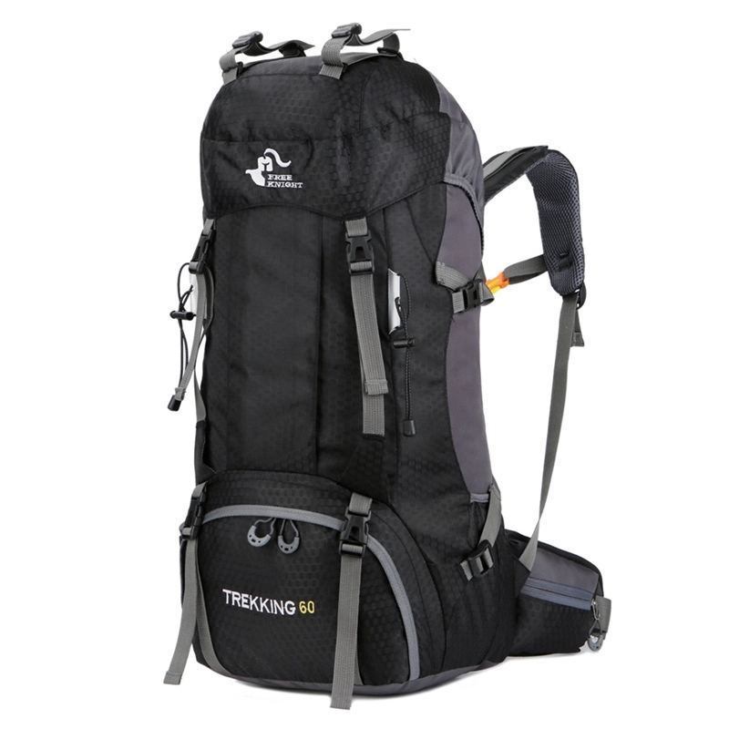 60L Waterproof Hiking Backpack - Daypack With Rain Cover 11
