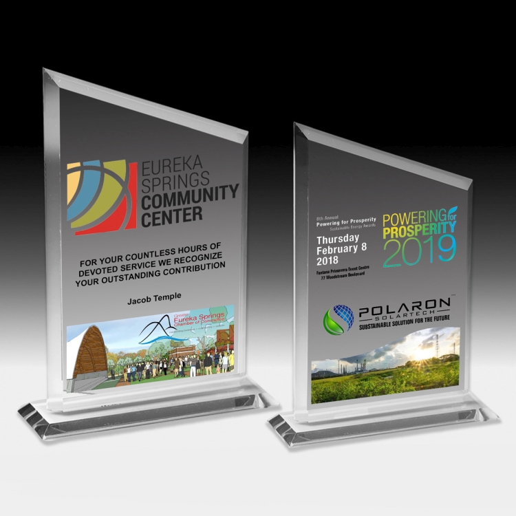 Photoimage Full Color Billboard Award - 8 3/4" 8