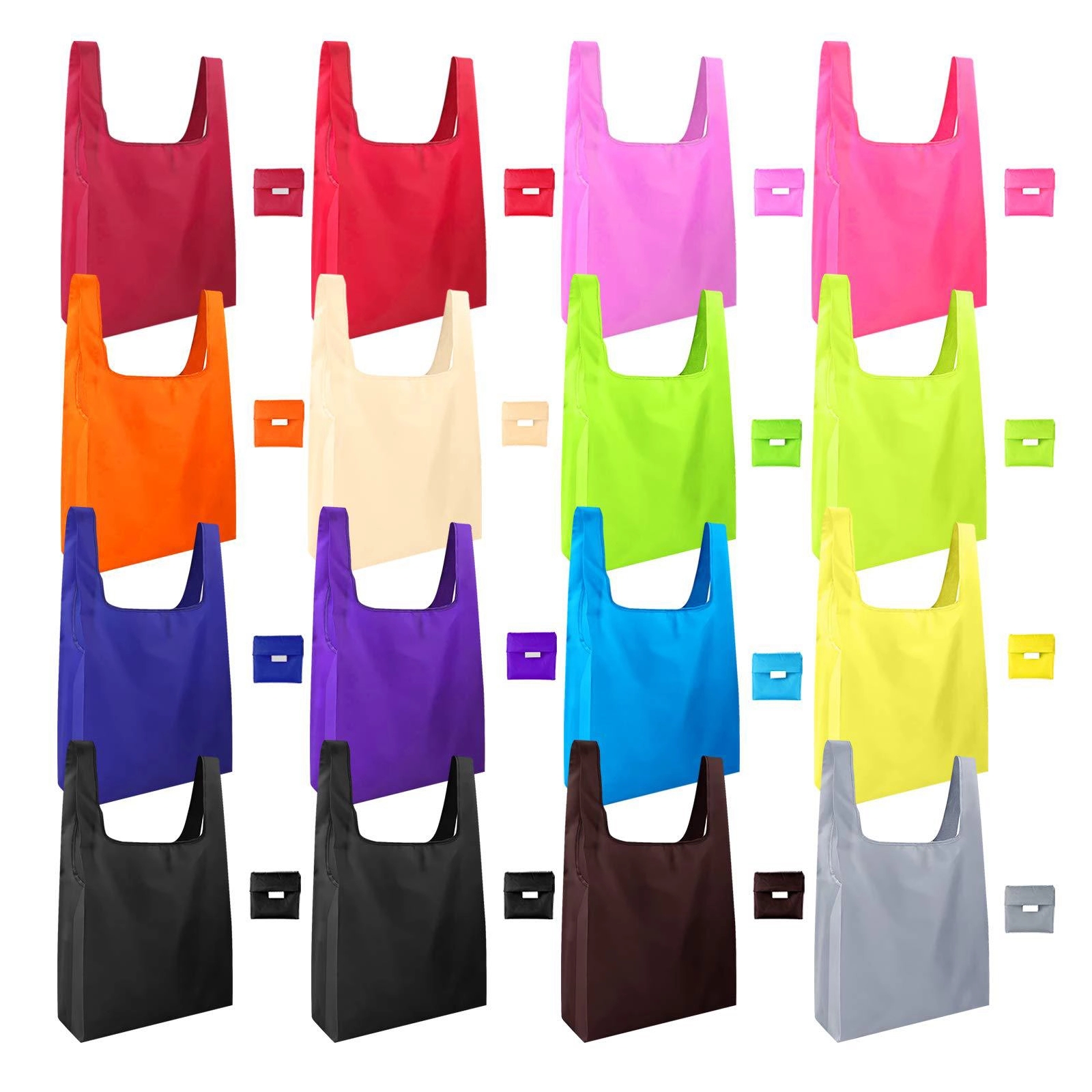 Folding Reusable Grocery ShoppingTote Bag 1