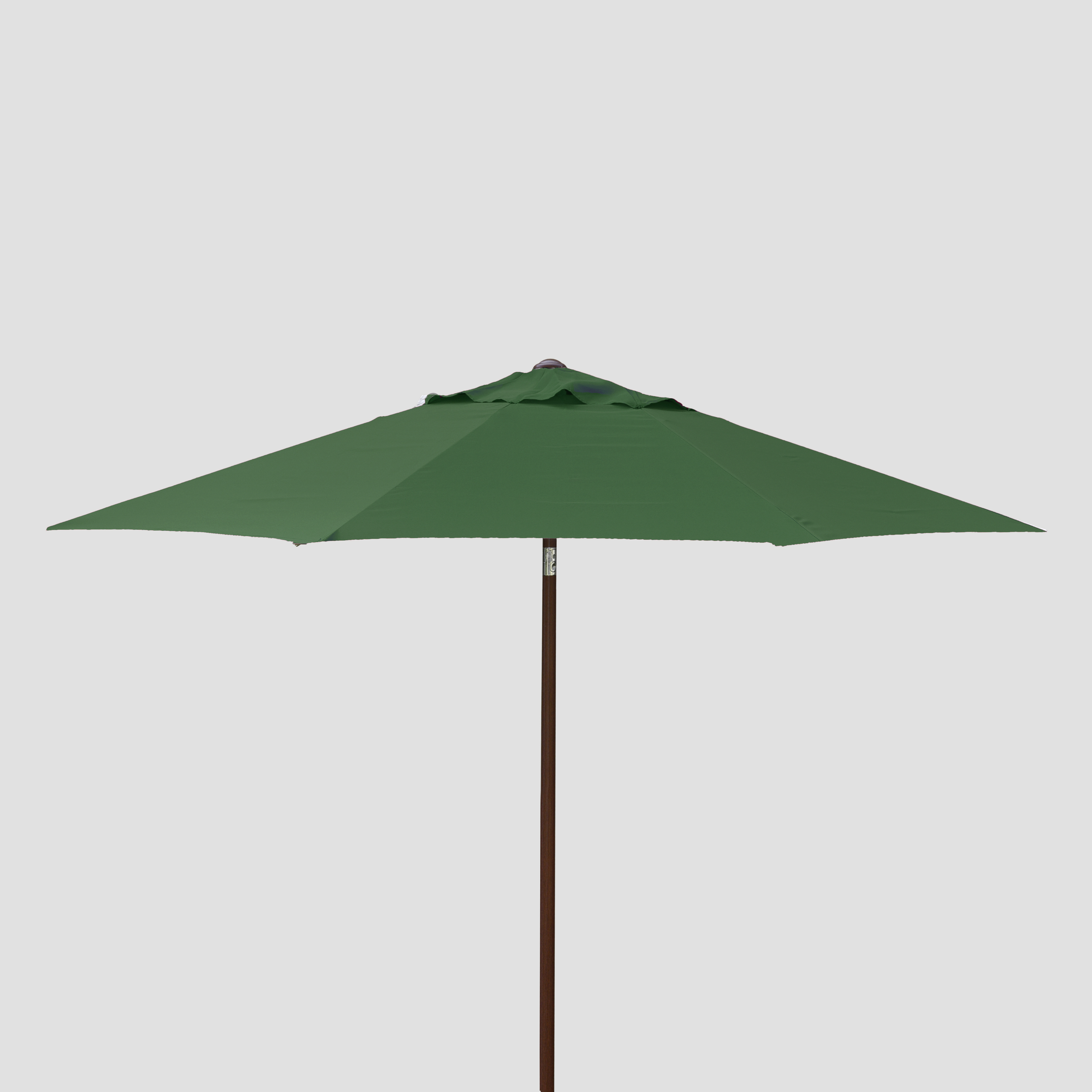 9' Wood Look Market Umbrella