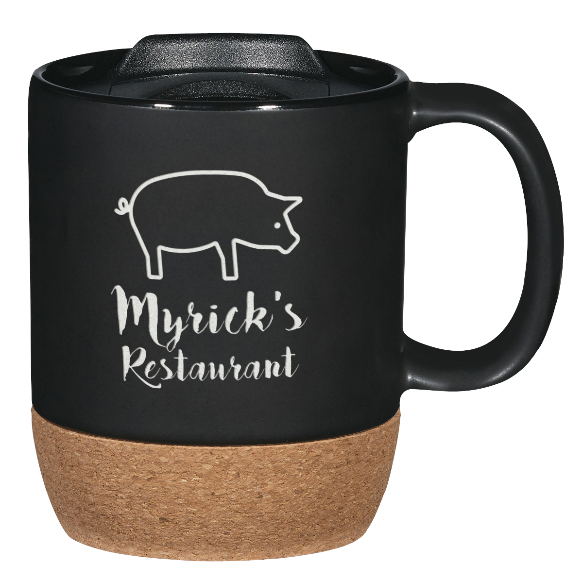 14 Oz. Cork Base Ceramic Mug 23