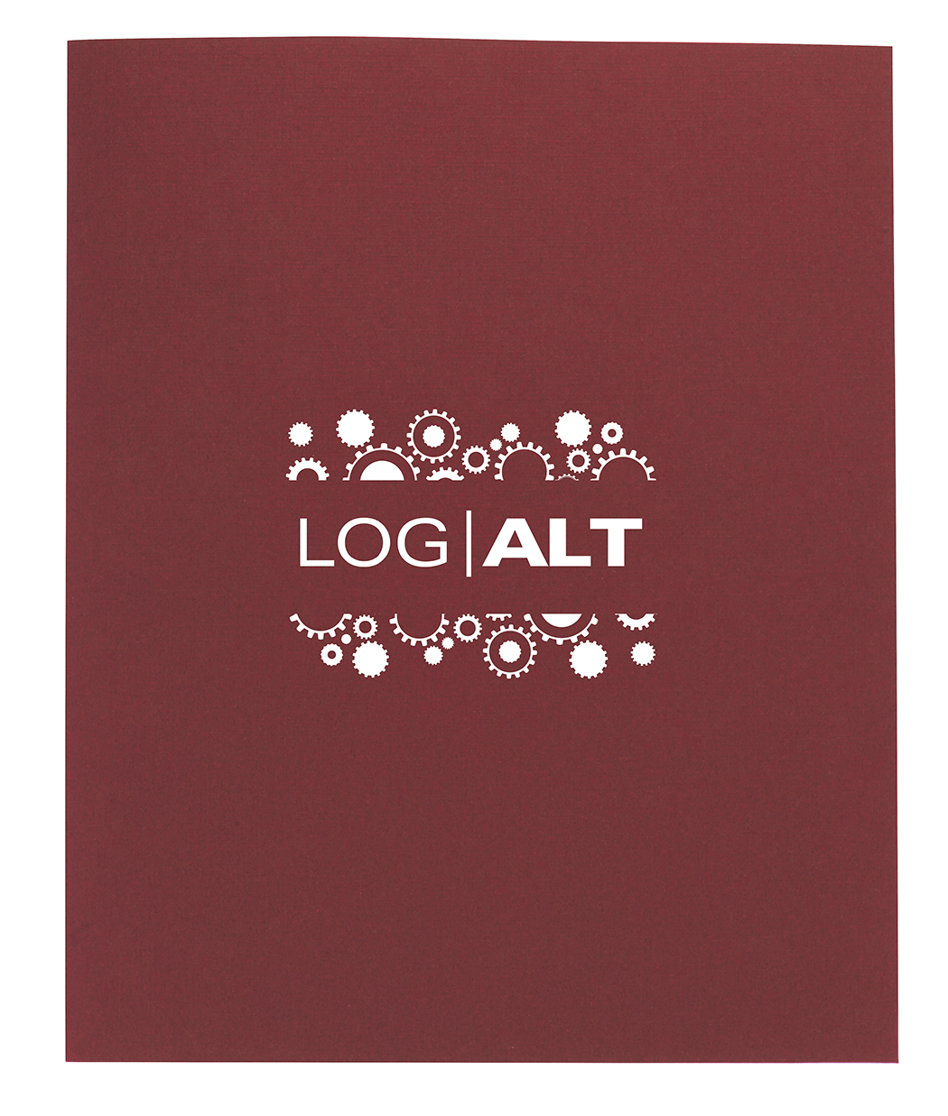 Good Value™ Linen Paper Folder 26
