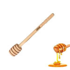 10cm Wooden Honey Dipper Stick Stirrer 6