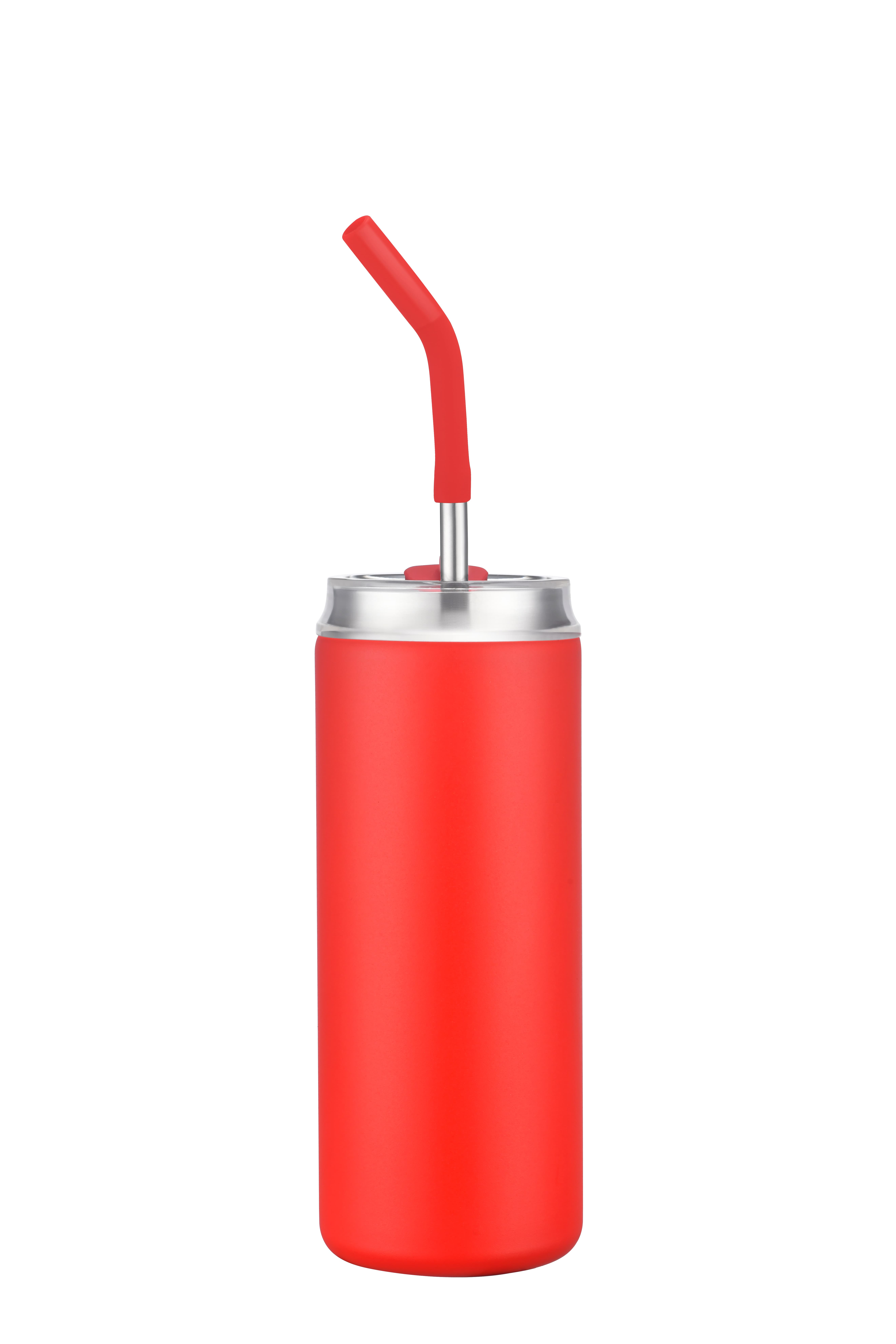 20 oz Vacuum Tumbler with Straw 8