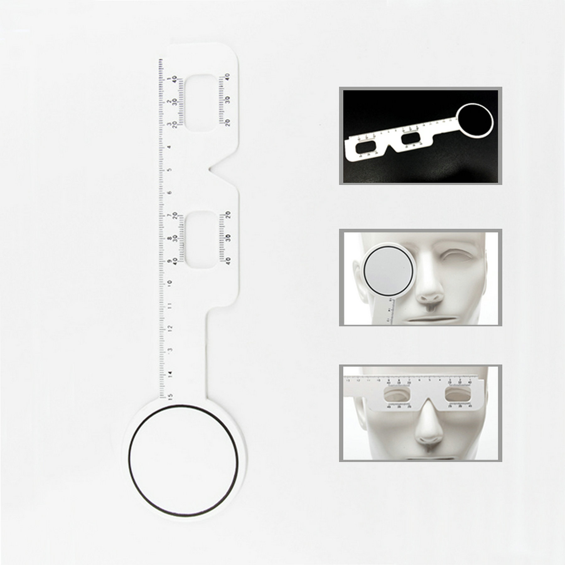 Pupil Distance Measuring Scale 2