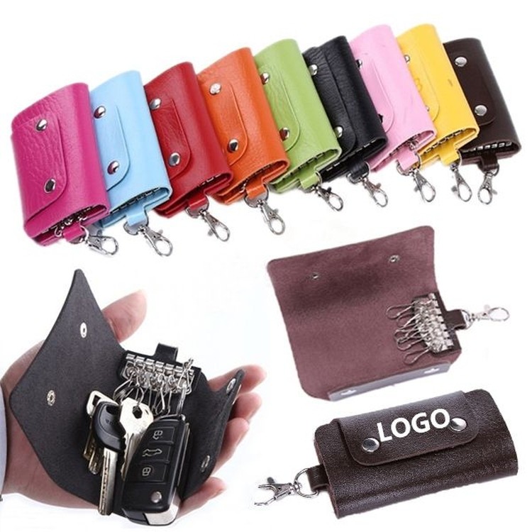 PU Leather Key Chain Pouch/ Bag/ Wallet/ Case/ Key Holder 1