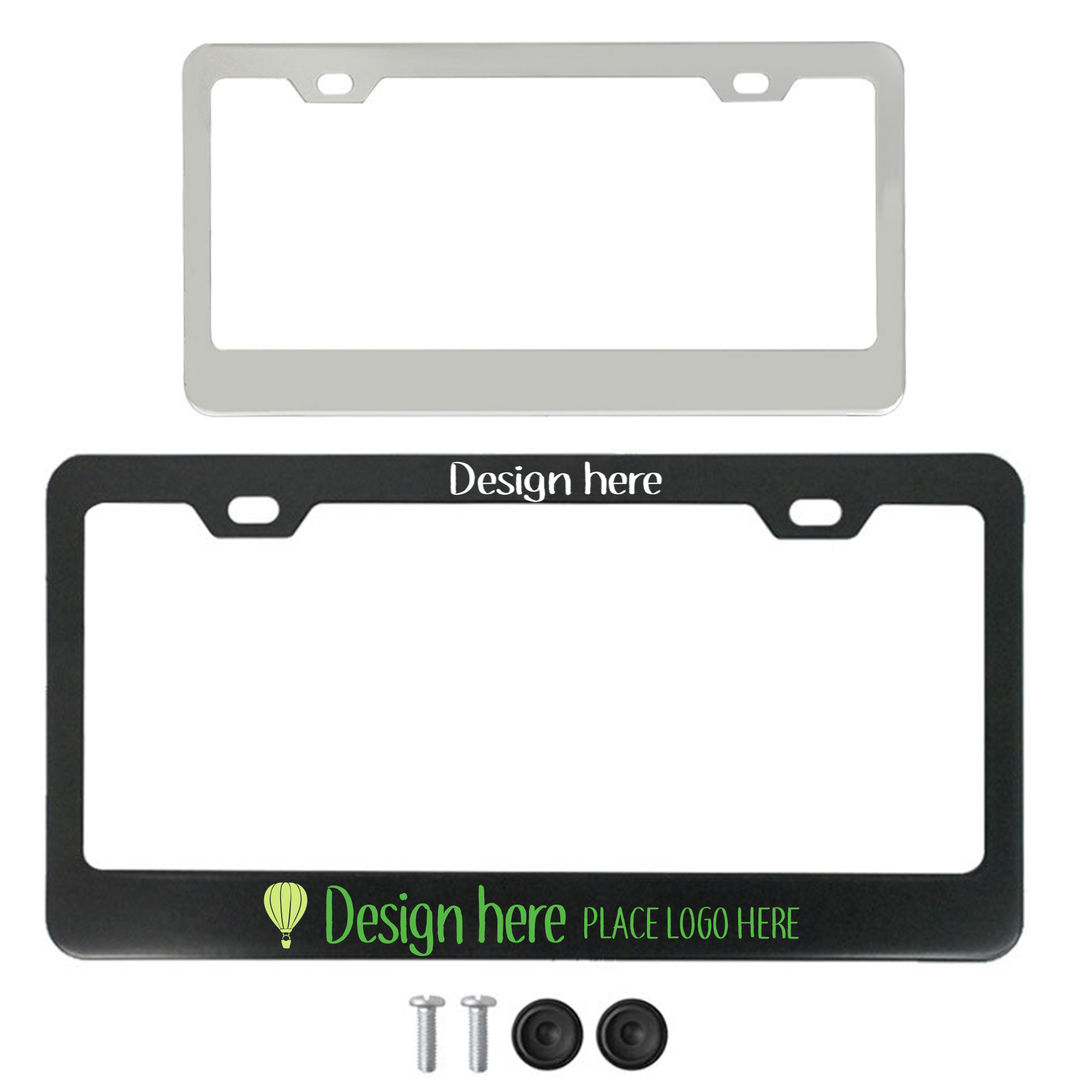 Universal Aluminum Tag Frame License Plate 2