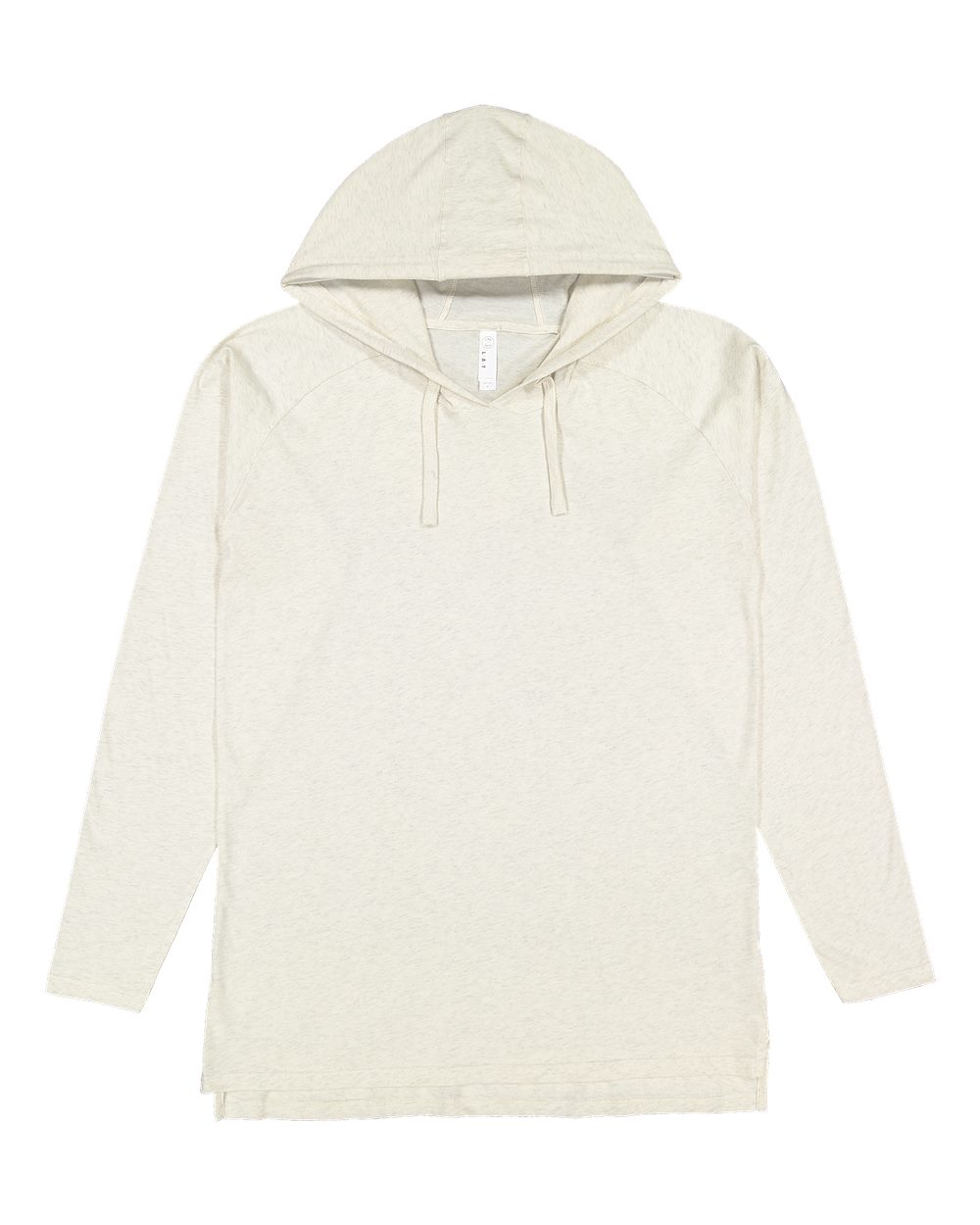 Unisex Fine Jersey Hooded Long Sleeve Raglan Tee - 6917 30