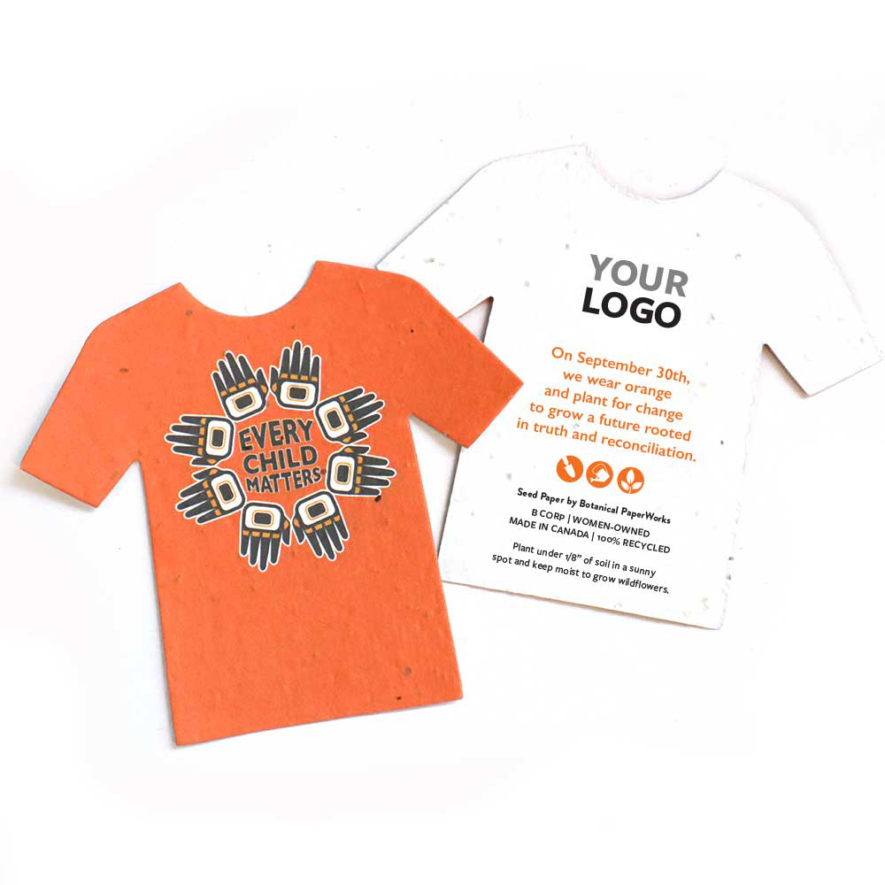 Every Child Matters Seed Paper T-Shirt Shape 4