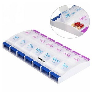 Push Button Weekly Pill Box 5