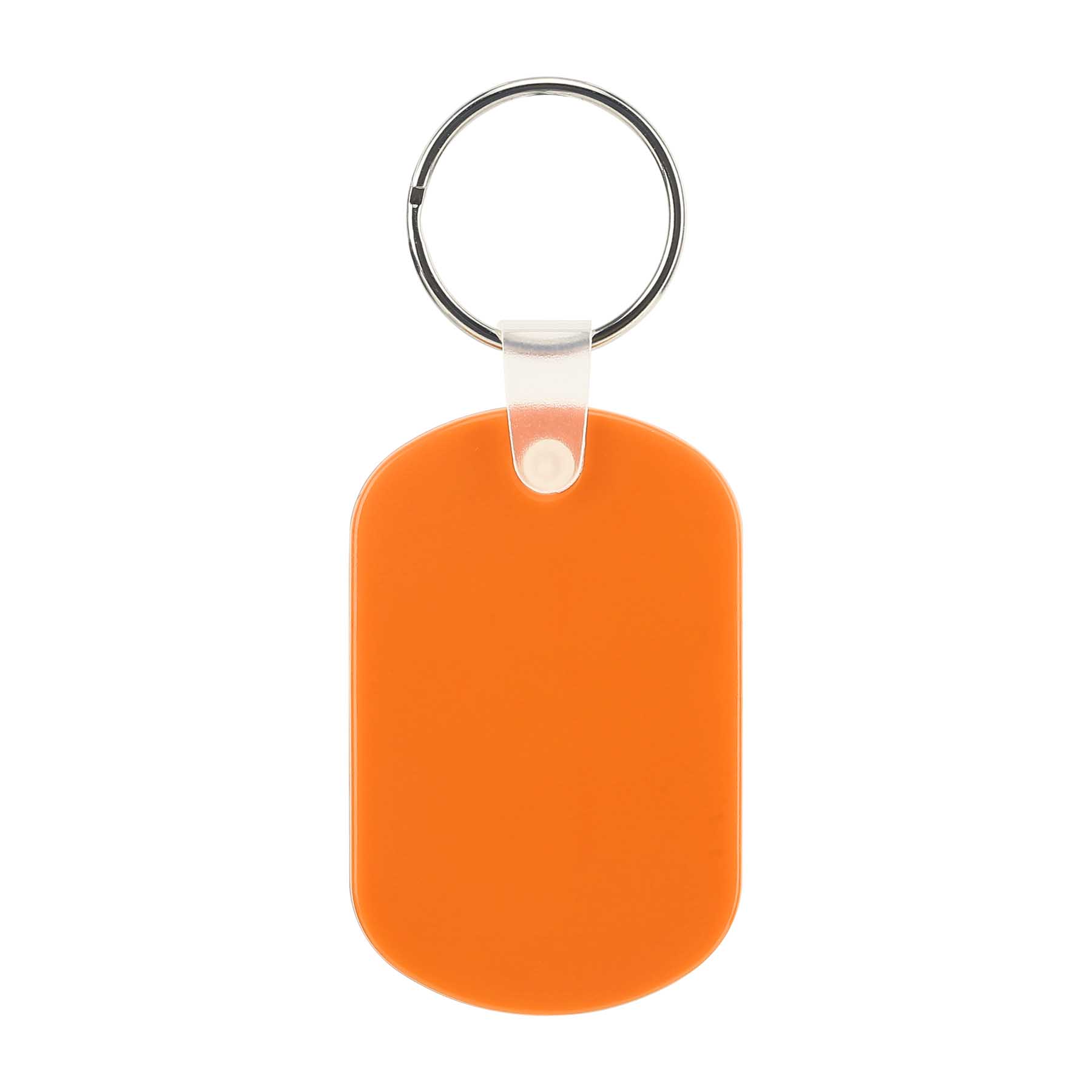 PVC Oval Vinyl Keychain 6