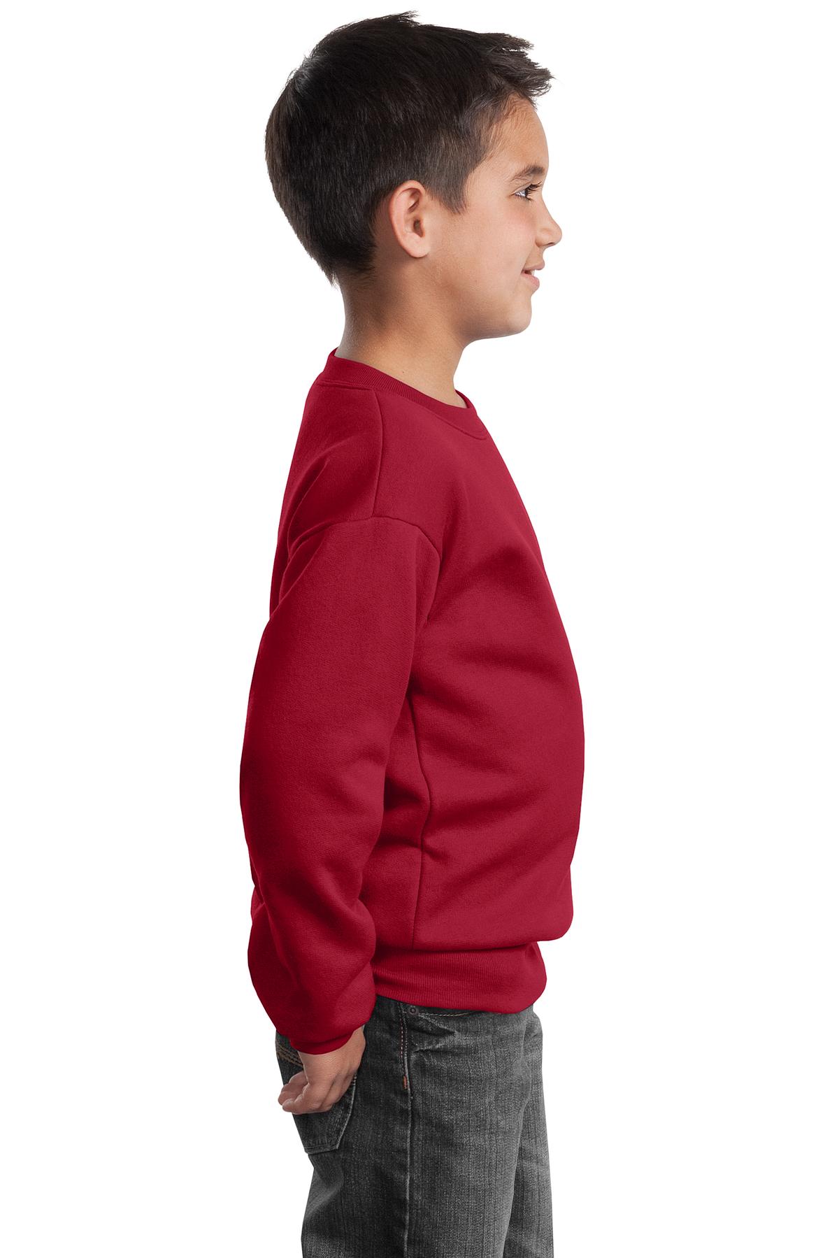Port & Company® Youth Core Fleece Crewneck Sweatshirt 70