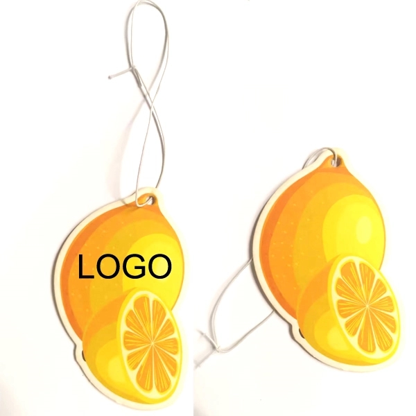Custom Air Fresheners for Cars - Lemon Scent 5