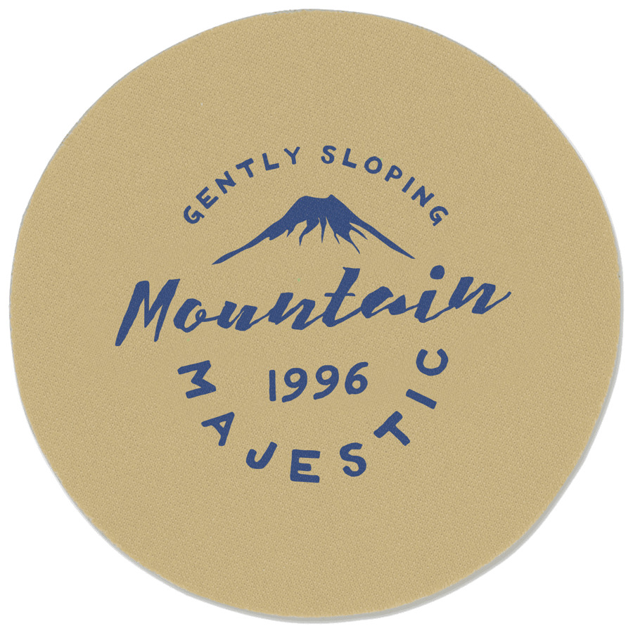 Vibrant Foam Bud Coasters