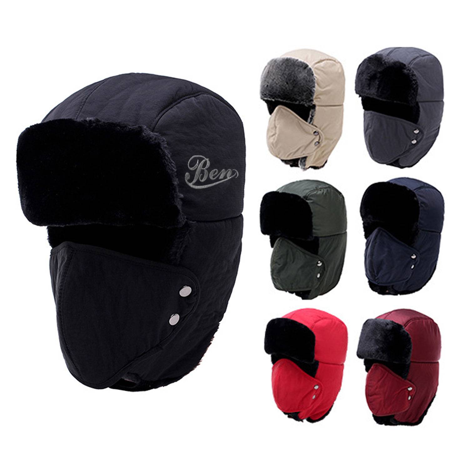 Warm and Cold-resistant Ear Protection Hat 8
