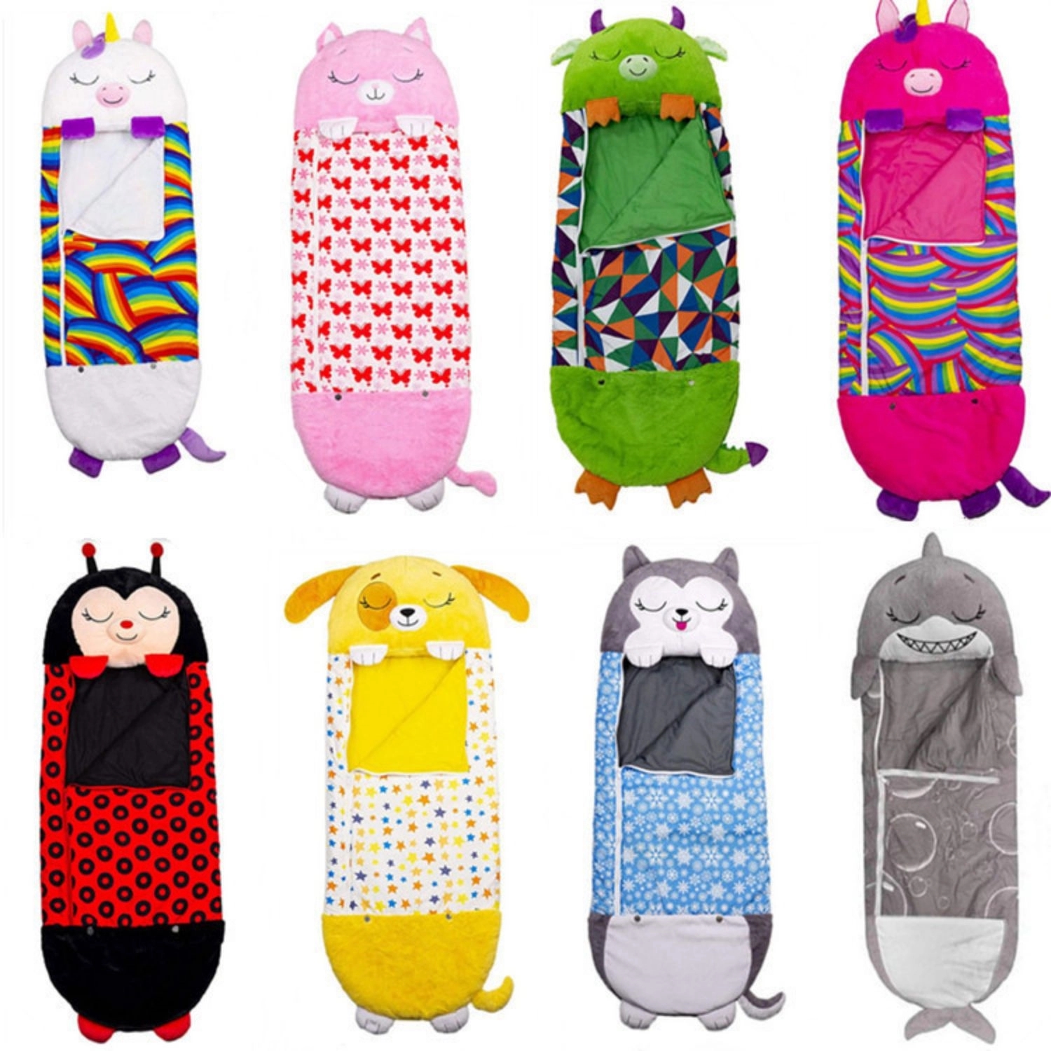 Animal Baby Kids Sleeping Bag Soft Sleepy Sack 7