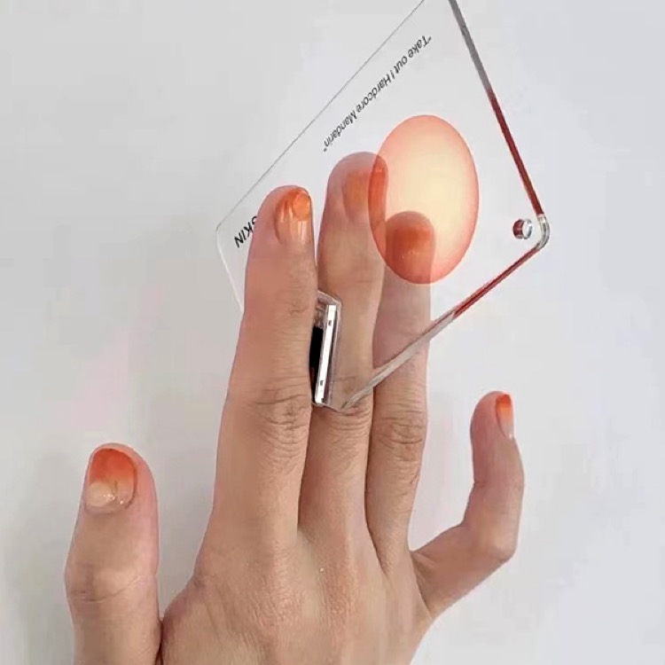Crystal Clear USB Business Card 5