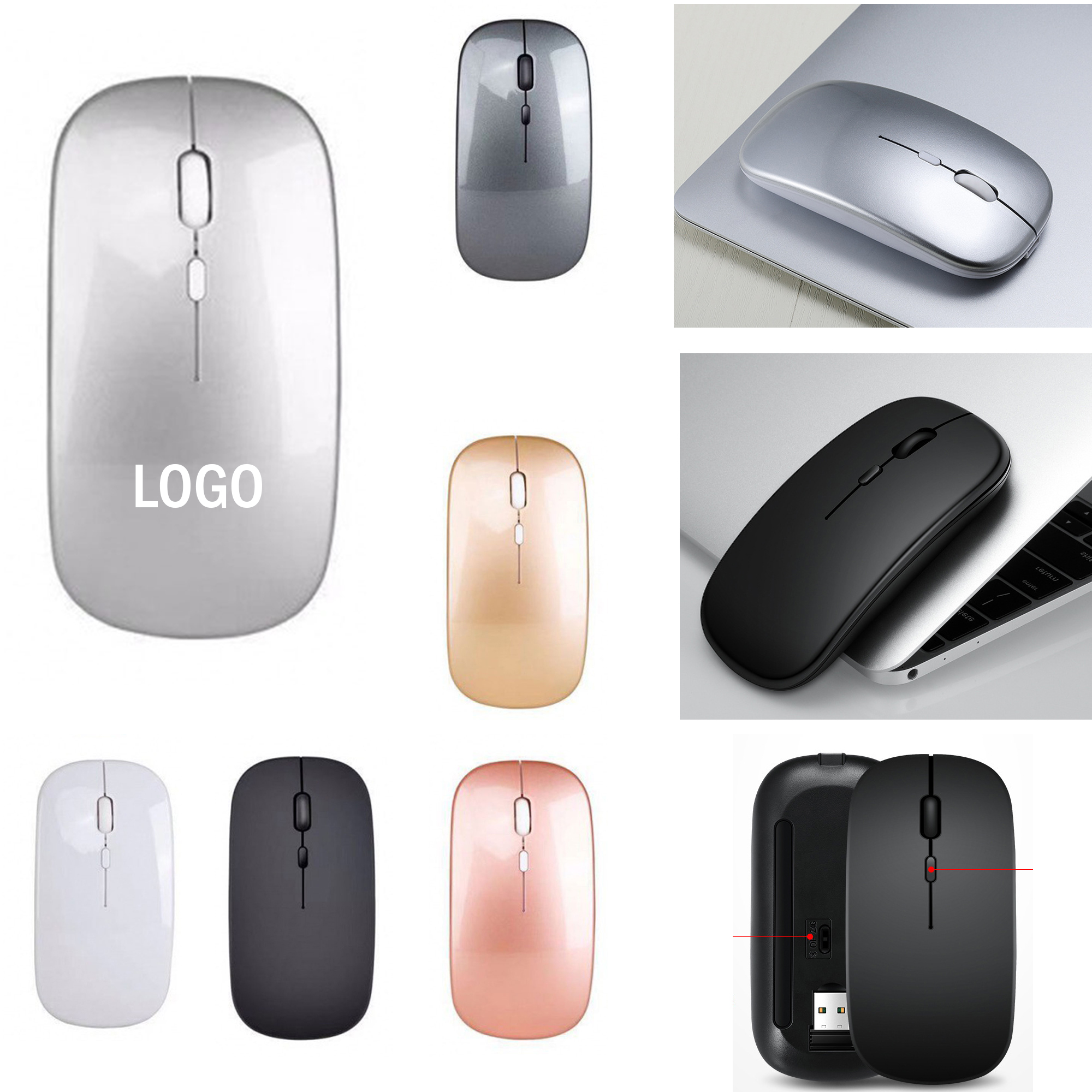 Rechargeable Wireless Mouse 2