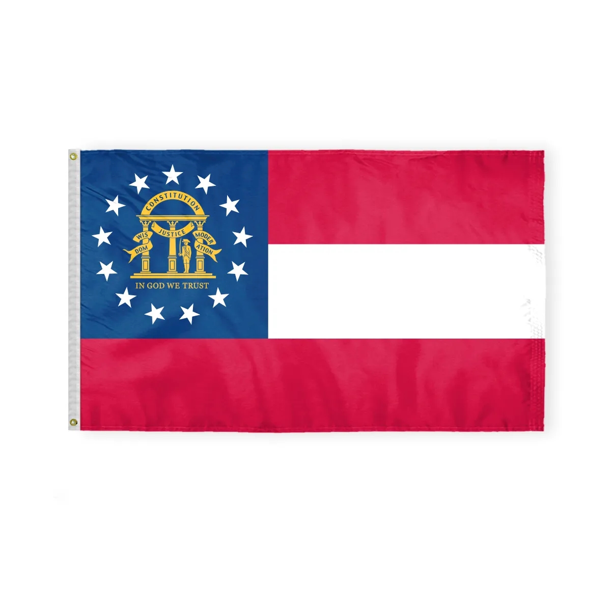12"x18" to 8'x12' Georgia 2003 Nylon Flags 4