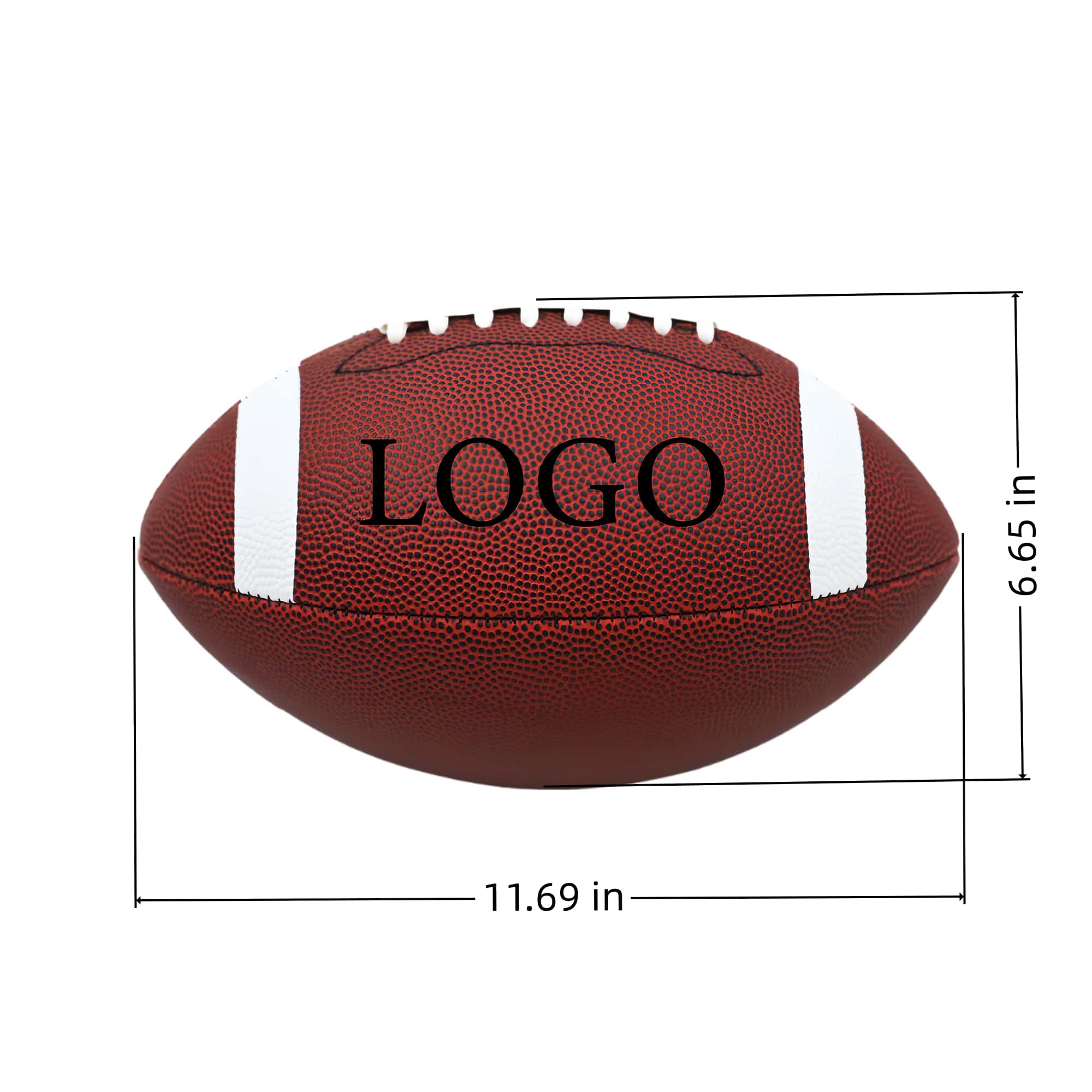American Outdoor Machine-sewn Rugby Ball 3