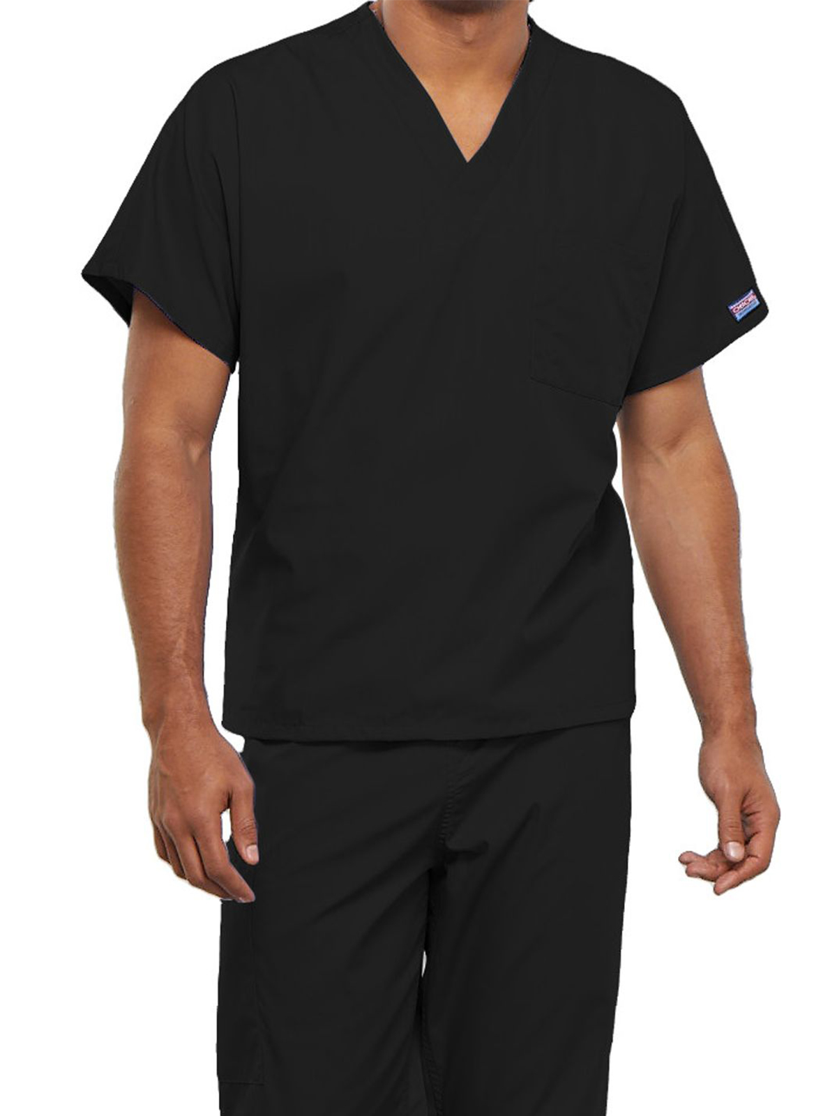 Cherokee - Workwear Originals - Unisex 1-Pocket V-Neck Top 23