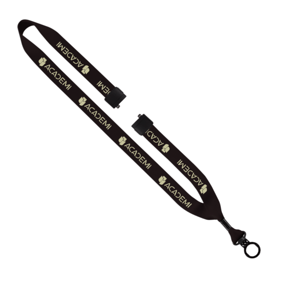 3/4" Polyester Lanyard with O-Ring 264