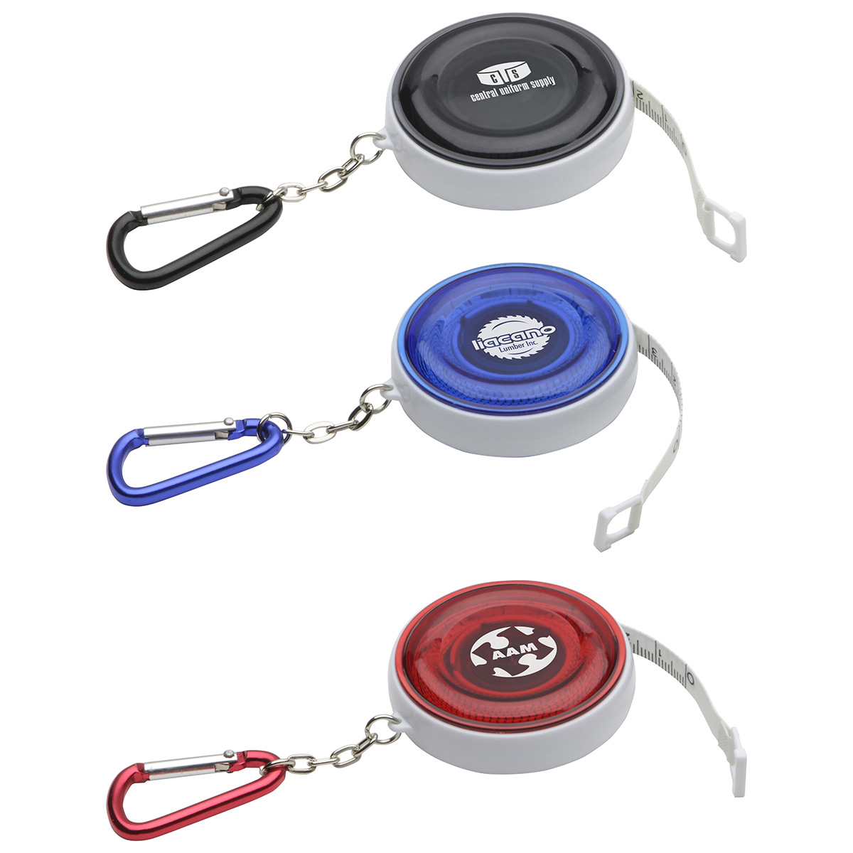 Round Carabiner Tape Measure 4
