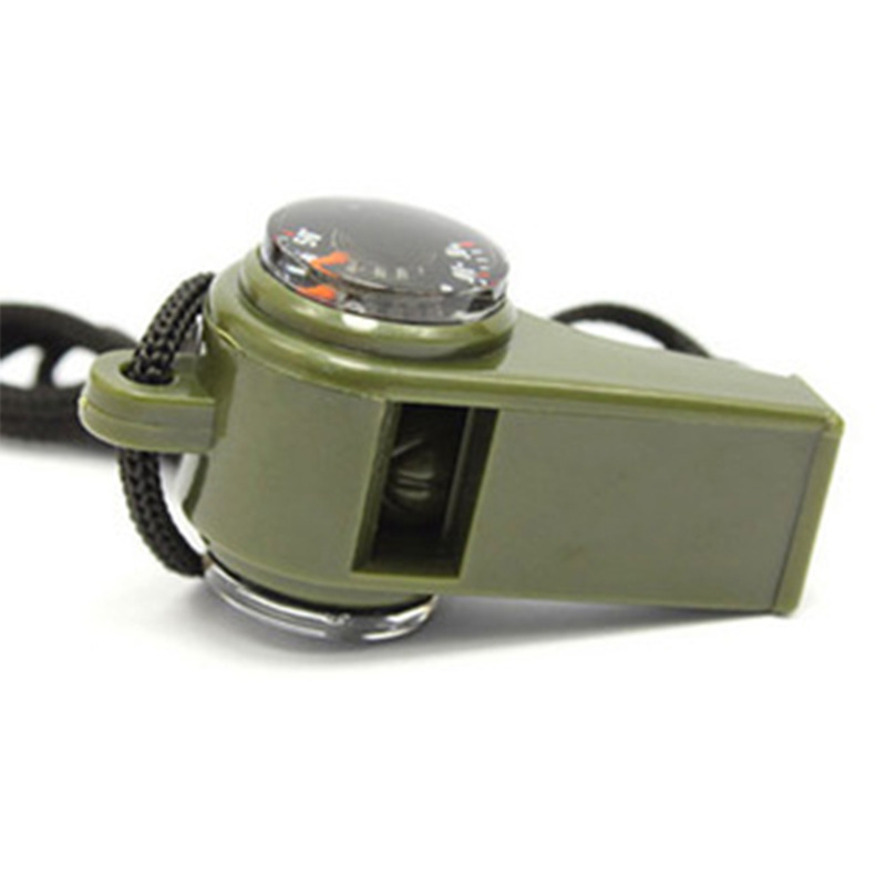 3-in-1 Compass Thermometer Whistle 3