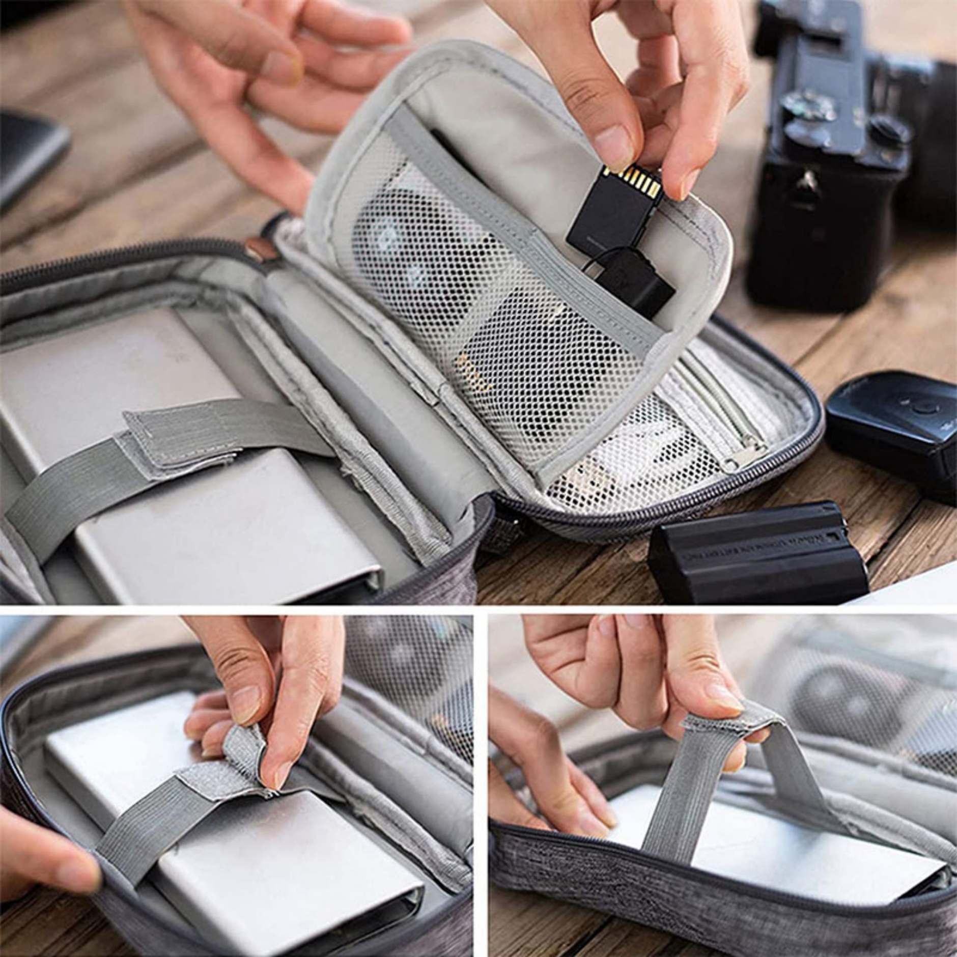 Travel Cable Organizer Pouch 7