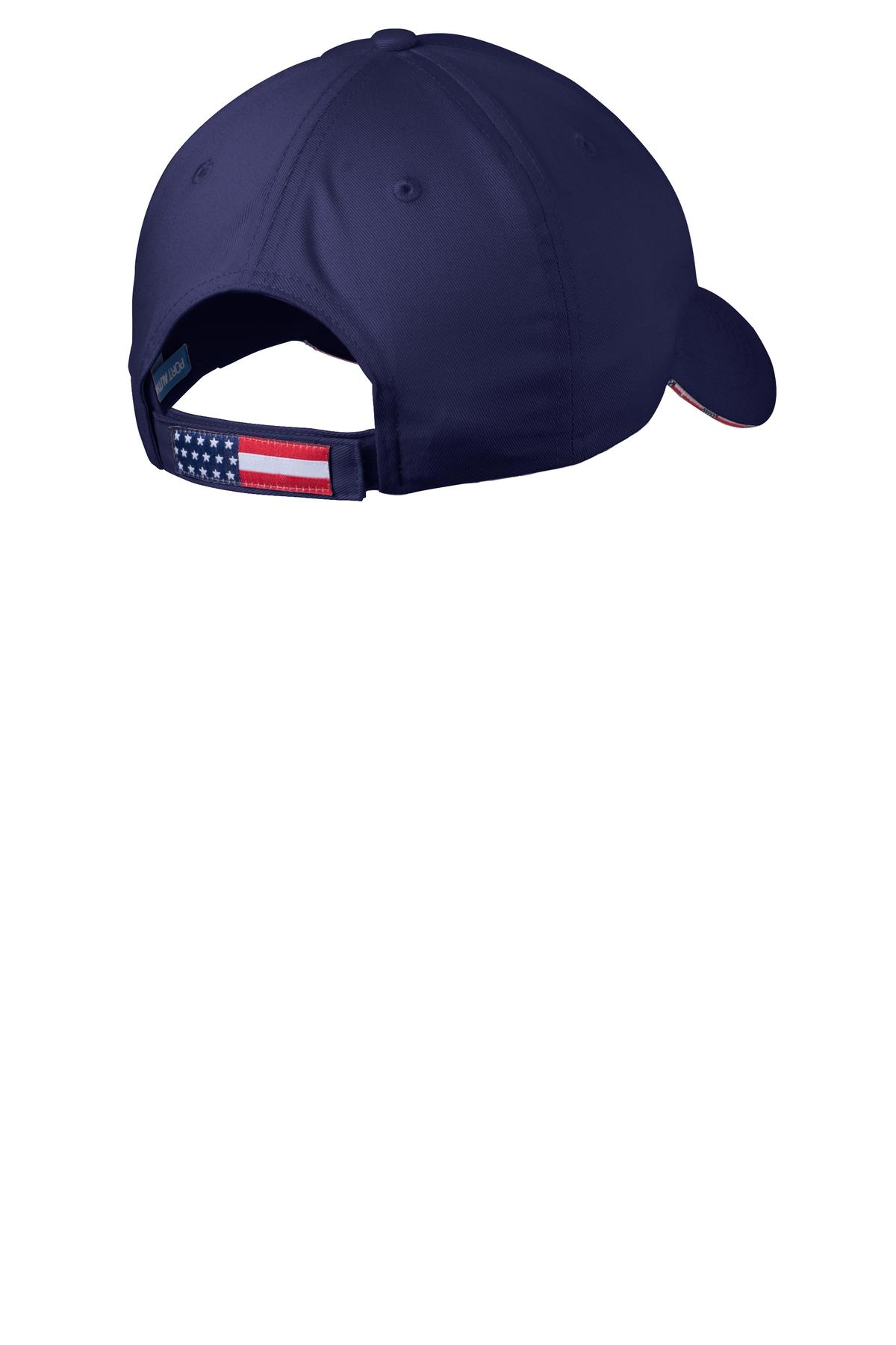 Americana Flag Sandwich Cap