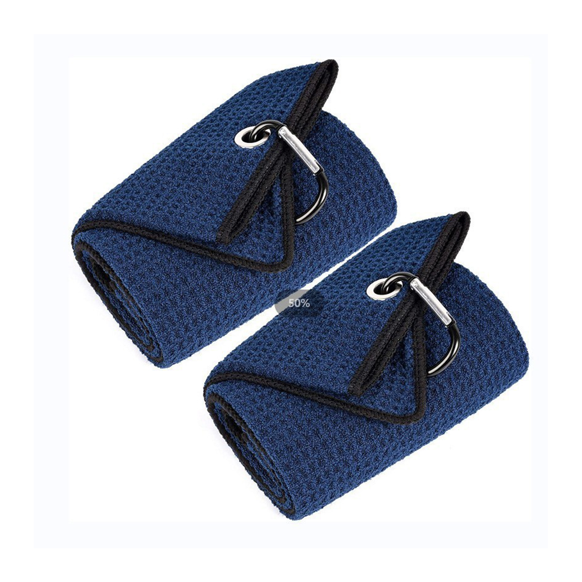 Microfiber Golf Towel 11" x 11" With Clip 12