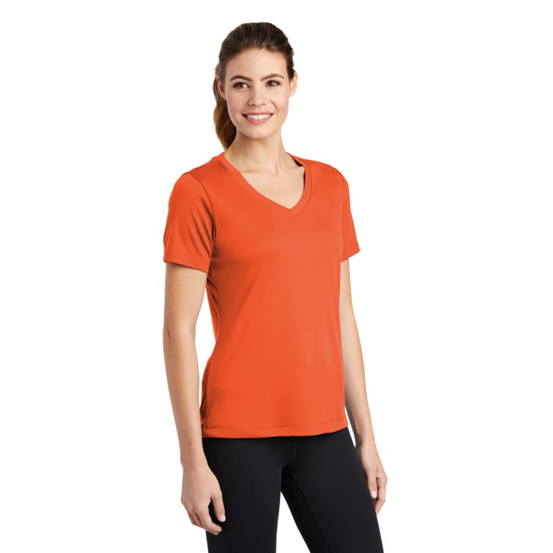 Sport-Tek Women's PosiCharge Competitor V-Neck Tee. 17