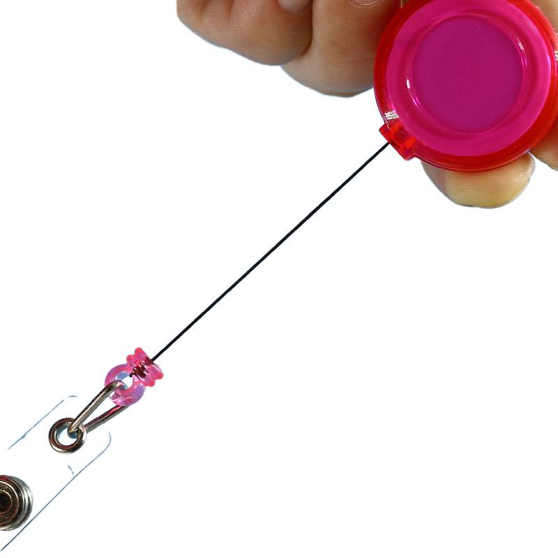 Retractable Clear Badge Holder 7
