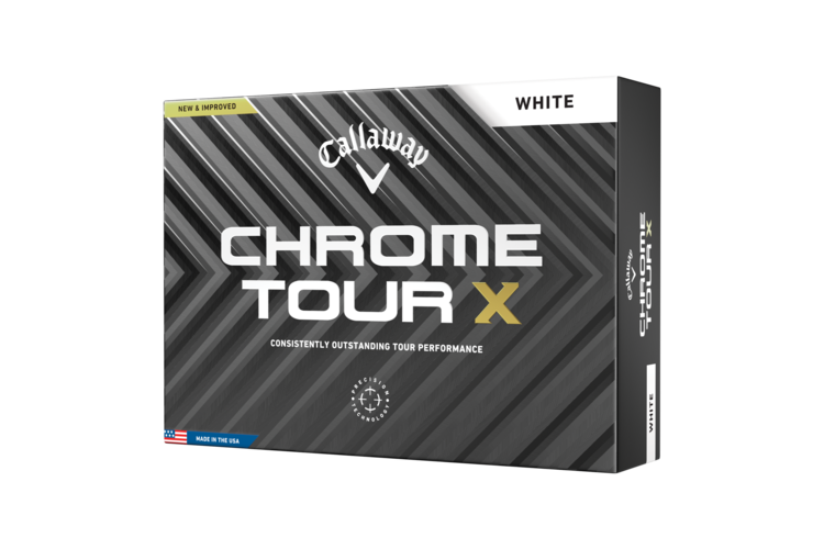 Callaway Chrome Tour X Golf Balls - White 2