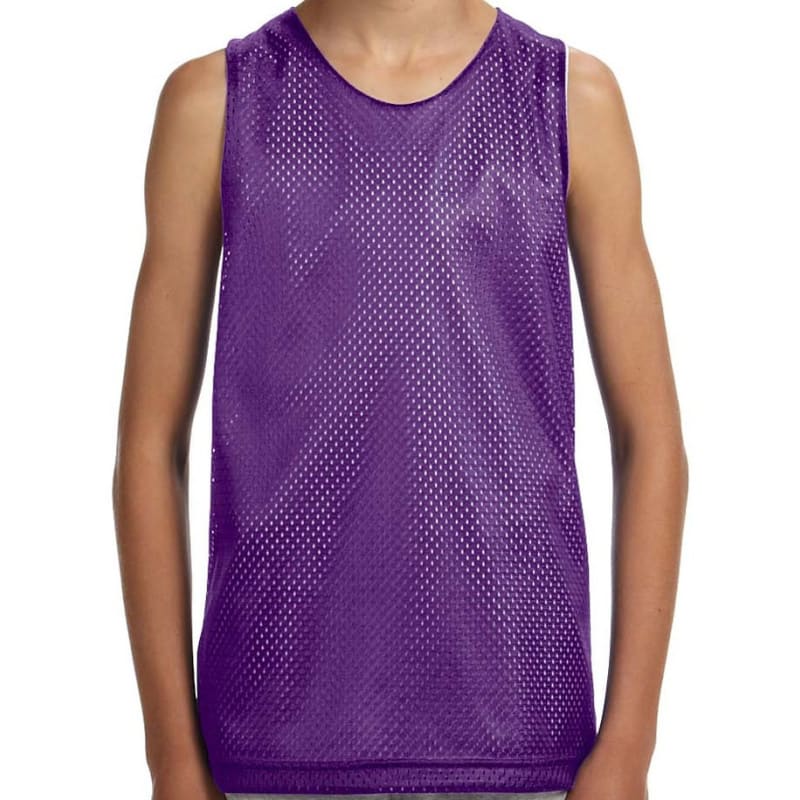 A4 Youth Reversible Mesh Tank Top 9