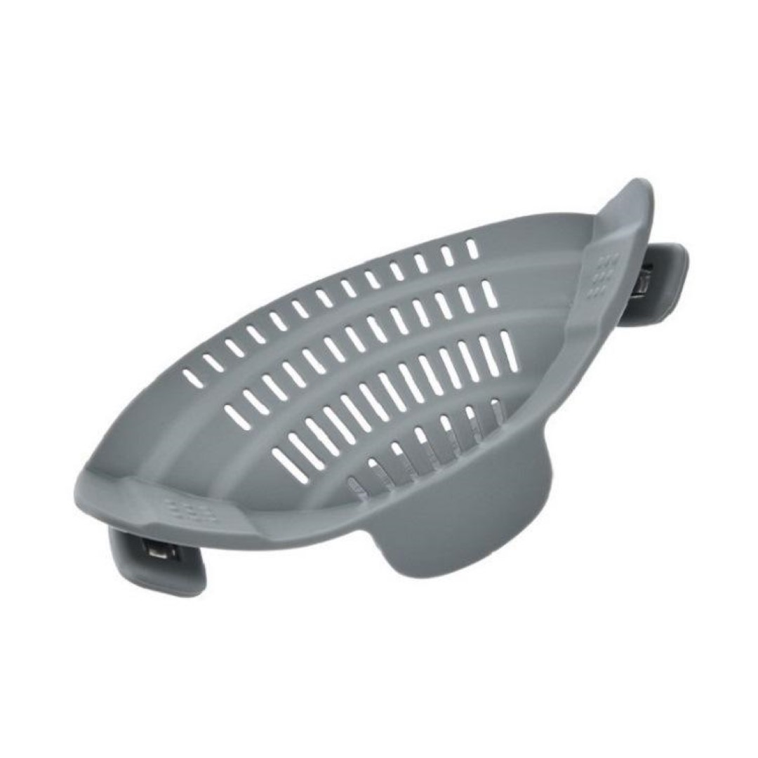adjustable Silicone Clip On Strainer 4