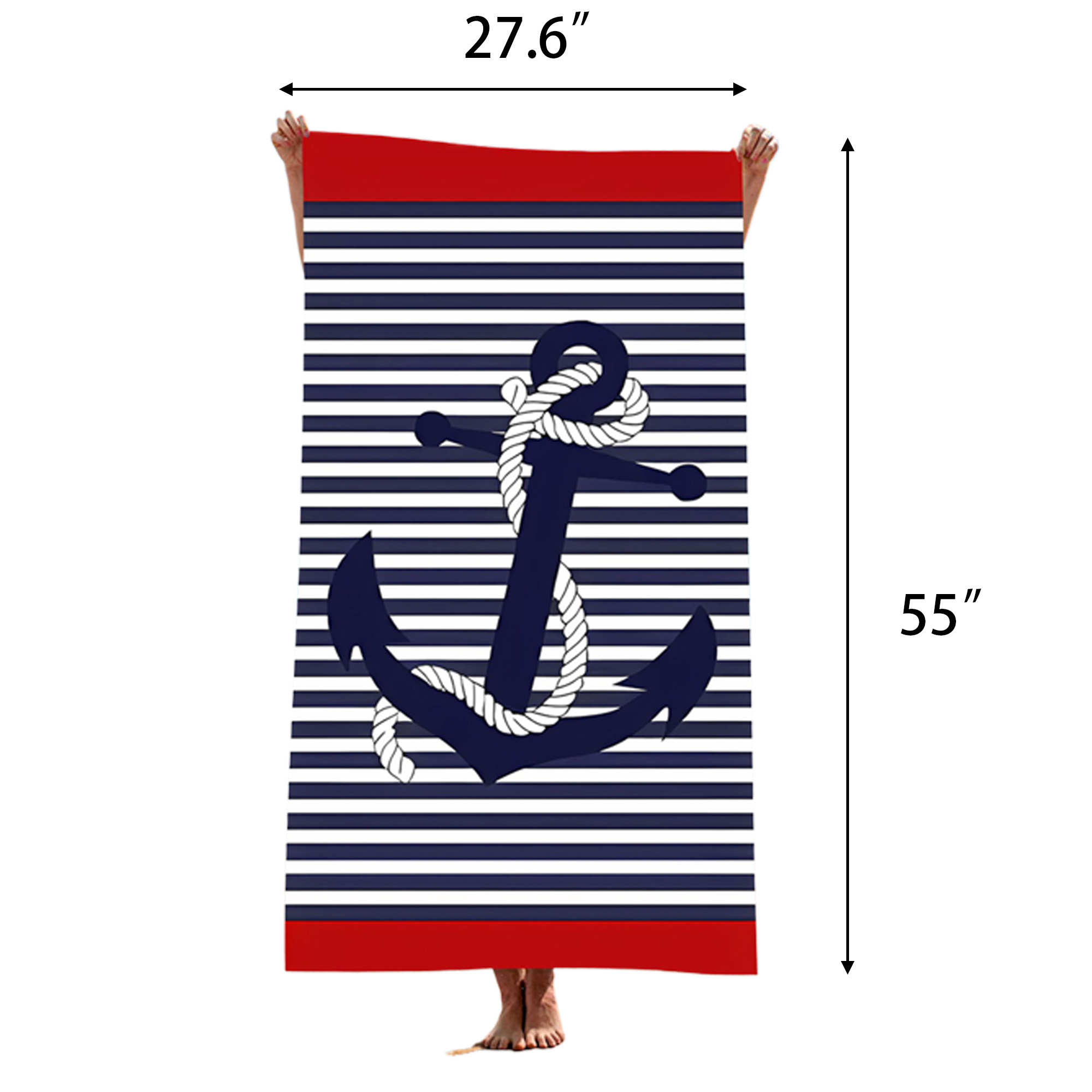 Custom Vacation Beach Towel 1