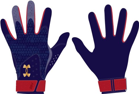 Men's UA Harper Pro Batting Gloves  3
